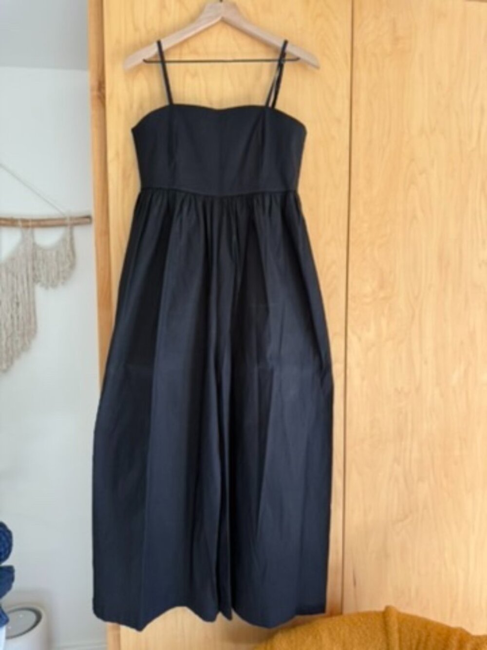 Ali Golden Wide Leg Jumpsuit in black size medium